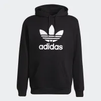 Кофта/футболка adidas Originals Adicolor Trefoil Толстовка с капюшоном H06667 -  Черная
