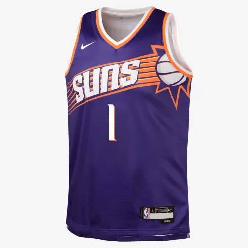 Devin Booker Phoenix Suns Icon Edition 2023/24 Nike Dri-FIT NBA Swingman Jersey цвет фиолетовый