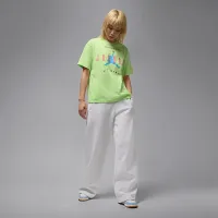 Nike Jordan Flight женская Graphic футболка цвет зеленый