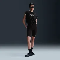 Nike Sportswear Collection жіноча Loose Knit Tank колір чорний