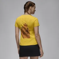 Nike Jordan Essential женская Slim Tee Yellow