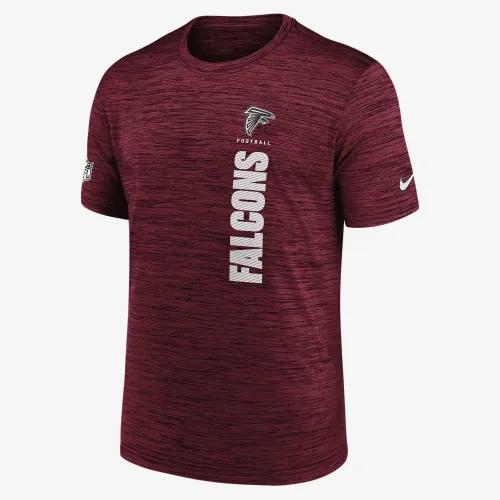 Atlanta Falcons Sideline Velocity чоловічі Nike Dri-FIT NFL футболка колір червоний