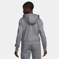 Nike Therma-FIT One женская Full-Zip Толстовка с капюшоном цвет серый