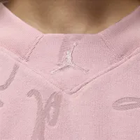 Nike Jordan жіноча Knit Cropped Top Pink