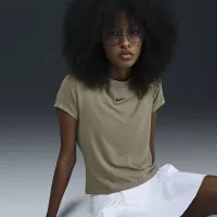 Nike Sportswear Chill Knit жіноча футболка колір зелений