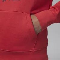 Nike Jordan MJ Baseline Pullover Толстовка с капюшоном Big Kids Толстовка с капюшоном Red