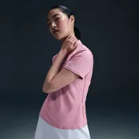 Nike Victory жіноча Dri-FIT Short-Sleeve для гольфу Polo Pink