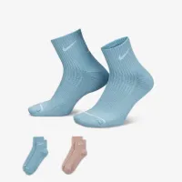 Nike Everyday Wool Cushioned Ankle шкарпетки (2 пар) різнокольорові