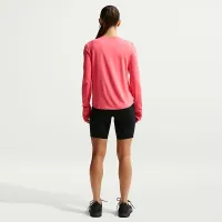 Nike One Classic женская Dri-FIT Long-Sleeve Top Pink