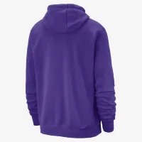 Utah Jazz Club Fleece City Edition мужские Nike NBA Pullover Толстовка с капюшоном цвет фиолетовый
