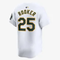 Brent Rooker Athletics мужские Nike Dri-FIT ADV MLB Limited Jersey цвет белый
