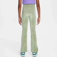Nike Sportswear Big дитячі (Girls') З високою талією Flaколір червоний Ribbed лосіни колір зелений