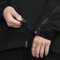 Nike Sportswear Collection жіноча оверсайз Repel Zip Куртка колір чорний