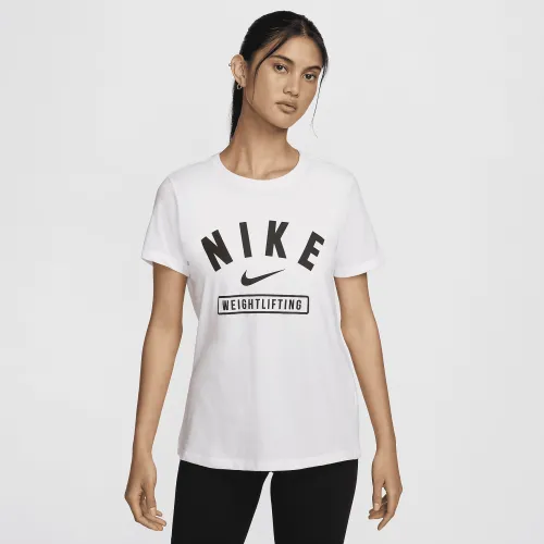 Nike жіноча Weightlifting футболка колір білий