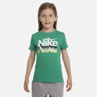 Nike Retro Fader Little дитячі Graphic футболка колір зелений
