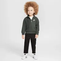 Nike Sportswear Toddler Cable Knit Half-Zip цвет зеленый