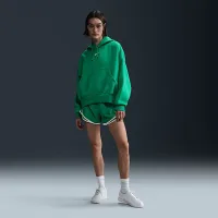 Nike Sportswear Phoenix Fleece жіноча Over-оверсайз Pullover Толстовка з капюшоном колір зелений