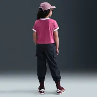 Nike Sportswear Big дитячі (Girls') Cropped футболка колір фіолетовий