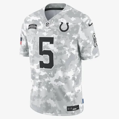 Anthony Richardson Indianapolis Colts Salute to Service чоловічі Nike Dri-FIT NFL Limited Jersey колір білий