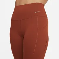 Nike Universa женская Medium-Support С высокой Талией 7/8 лосины с карманамиOrange