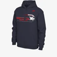 Arizona чоловічі Nike College Толстовка з капюшоном блакитний