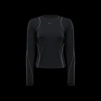 Nike Running Division жіноча Long-Sleeve Running Top колір чорний