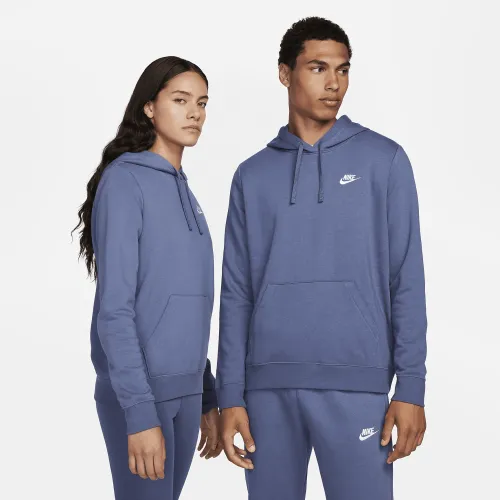 Nike Sportswear Club Fleece женская Pullover Толстовка с капюшоном синий