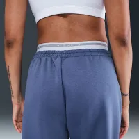 Nike Sportswear Phoenix Fleece женская С высокой Талией Sweatpants синий