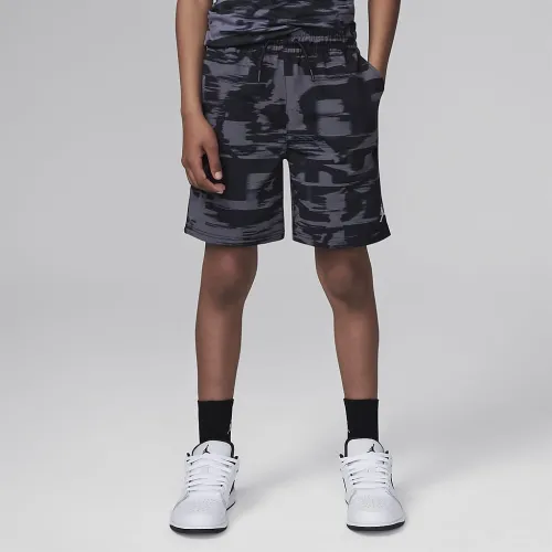 Nike Jordan MJ Flight MVP Big детские Printed Woven шорты цвет черный