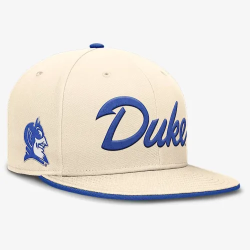Duke синий Devils Primetime True мужские Nike Dri-FIT College Fitted Hat цвет коричневый