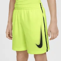 Nike Multi Big детские (для мальчиков) Dri-FIT Graphic тренировочные шорты Yellow