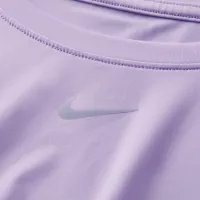 Nike One Classic женская Dri-FIT Short-Sleeve Top цвет фиолетовый