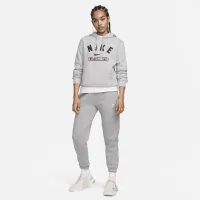 Nike женская Weightlifting Pullover Толстовка с капюшоном цвет серый