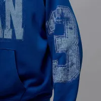 Nike Jordan Brooklyn мужские Collegiate Pullover Толстовка с капюшоном синий