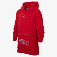 Nike Chicago Bulls Courtside Statement Edition Big Kids' Jordan NBA Fleece Pullover Толстовка з капюшоном Red