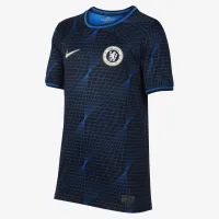 Chelsea FC 2023/24 Stadium Away Big дитячі Nike Dri-FIT Soccer Jersey блакитний