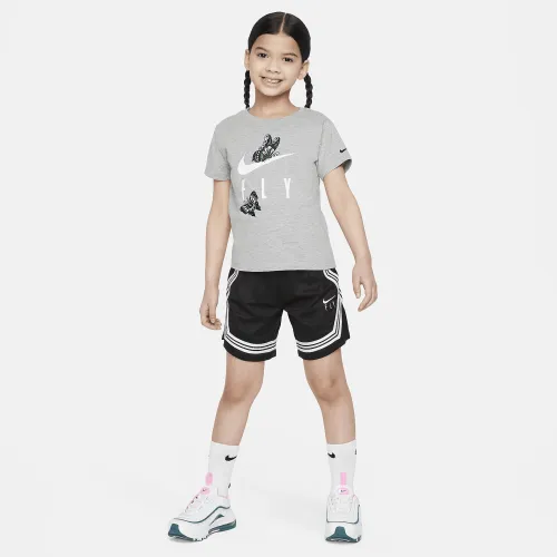 Nike Dry-FIT Fly Crossover Little детские 2-Piece футболка набор цвет черный