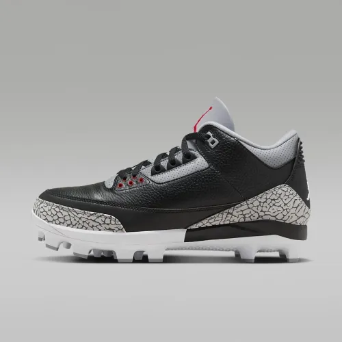 Nike Jordan 3 Retro MCS чоловічі бейсбольні бутси колір чорний