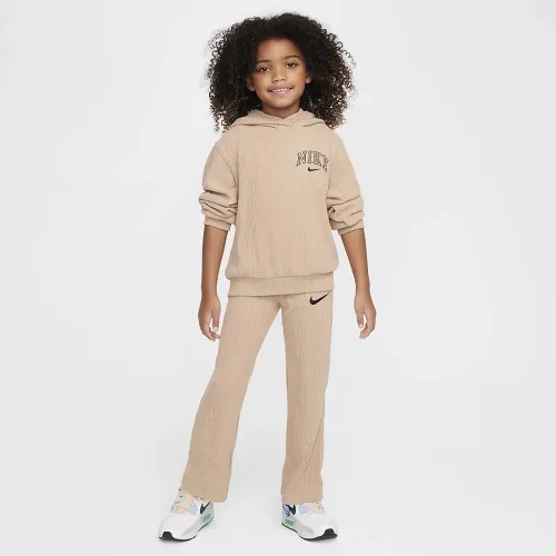 Nike Swoosh Spirit Little детские 2-Piece Cozy Rib набор цвет коричневый