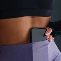 Nike Universa женская Medium-Support С высокой Талией 7/8 лосины цвет фиолетовый