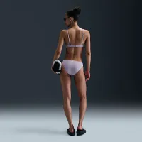 Nike Swim Essential жіноча Bralette Bikini Top колір фіолетовий