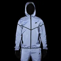 Nike Tech чоловічі Woven Flash Куртка колір сірий