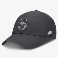 Penn State Nittany Lions Core Rise Vault чоловічі Nike Dri-FIT College Adjustable Hat колір сірий