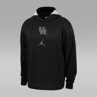 Nike Houston Spotlight мужские Jordan College Толстовка с капюшоном цвет черный