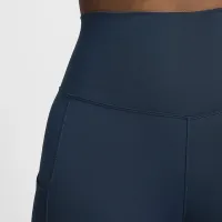 Nike One женская С высокой Талией 7/8 лосины с карманамисиний