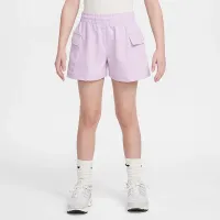 Nike Sportswear Girls' Woven Cargo шорти колір фіолетовий