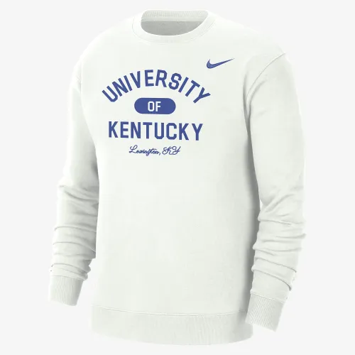 Kentucky чоловічі Nike College Crew-Neck Top колір білий