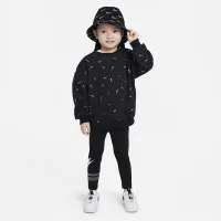 Nike Snack Pack Icon Crew Toddler Top колір чорний