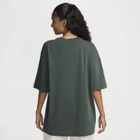Nike Sportswear Essential жіноча оверсайз футболка колір зелений