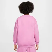 Nike Sportswear Club Fleece Big дитячі оверсайз світшот Pink
